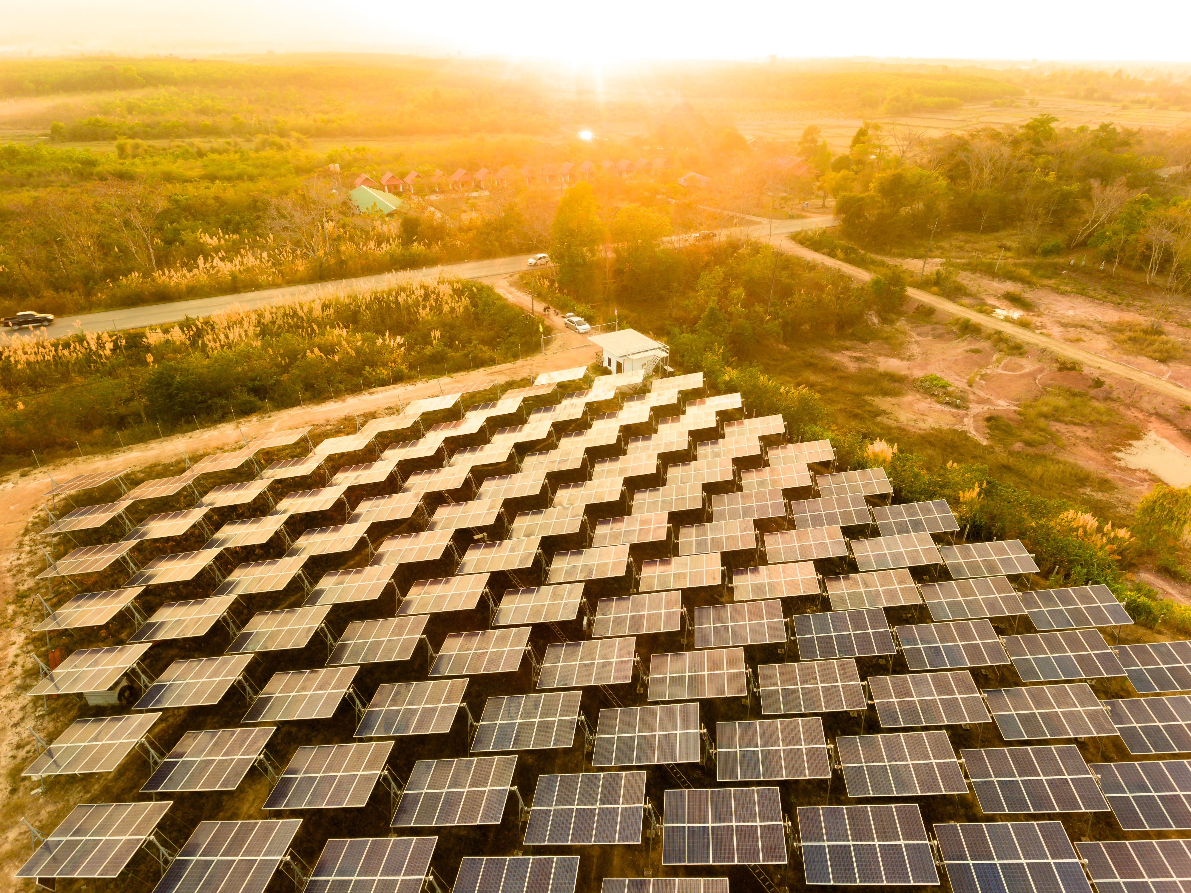 Community solar farm